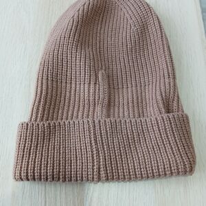 Coach Tan Knit Hat For Women